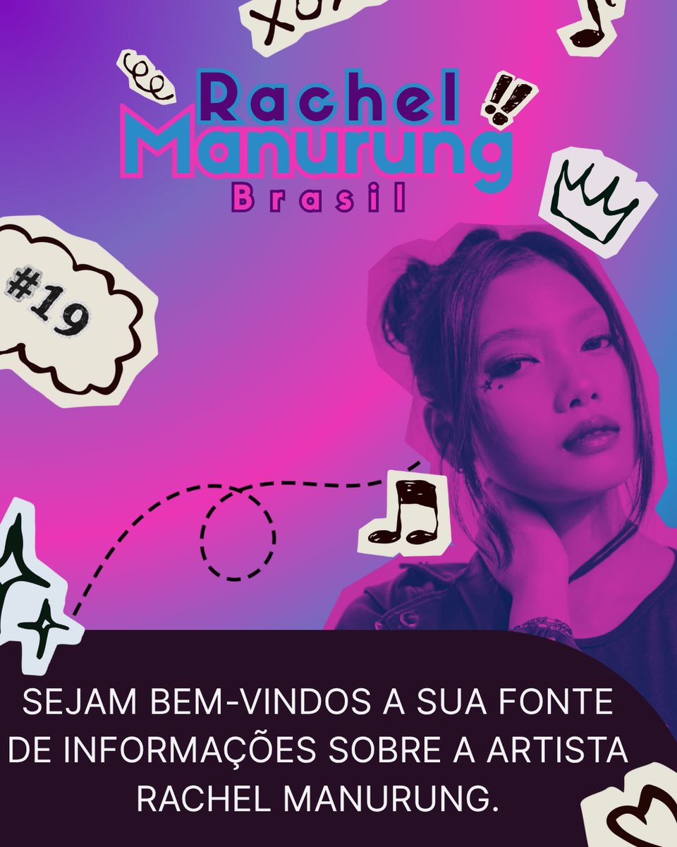 rachelmbra's tweet image. Sejam todos muito bem-vindos ao Rachel Manurung Brasil. 💜🩷

Segue a gente no Instagram: 
instagram.com/rachelmbra?igs…