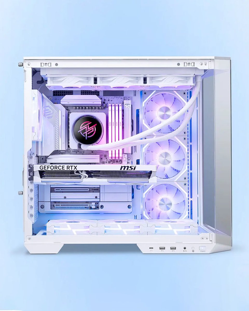 msiUSA's tweet image. Super clean all-white build with the VENTUS PZ 🔥 Upgrade your setup now with our white peripherals! 

Get the VENTUS PZ here 👉 msi.gm/S555DEC2

#VENTUS #RTX50 #PCBuild