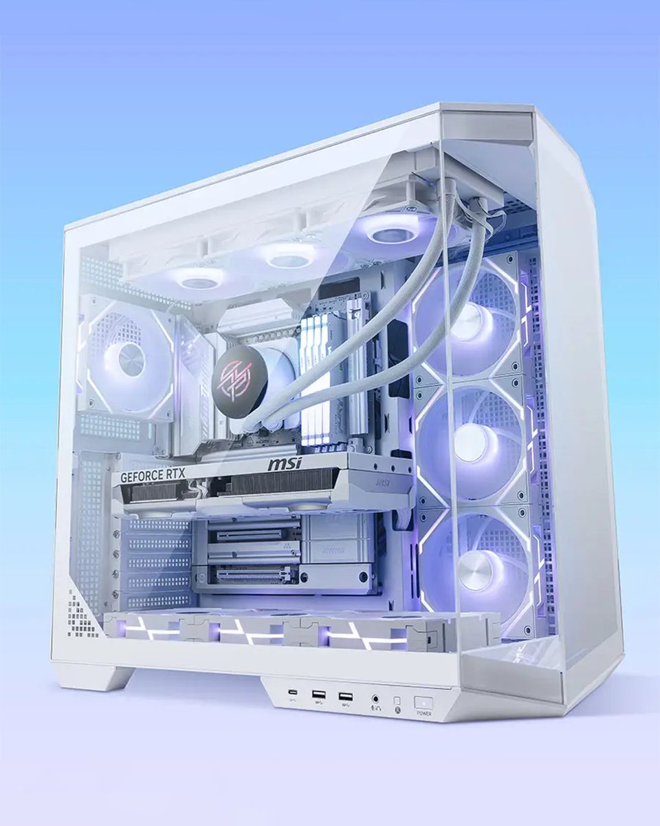 msiUSA's tweet image. Super clean all-white build with the VENTUS PZ 🔥 Upgrade your setup now with our white peripherals! 

Get the VENTUS PZ here 👉 msi.gm/S555DEC2

#VENTUS #RTX50 #PCBuild