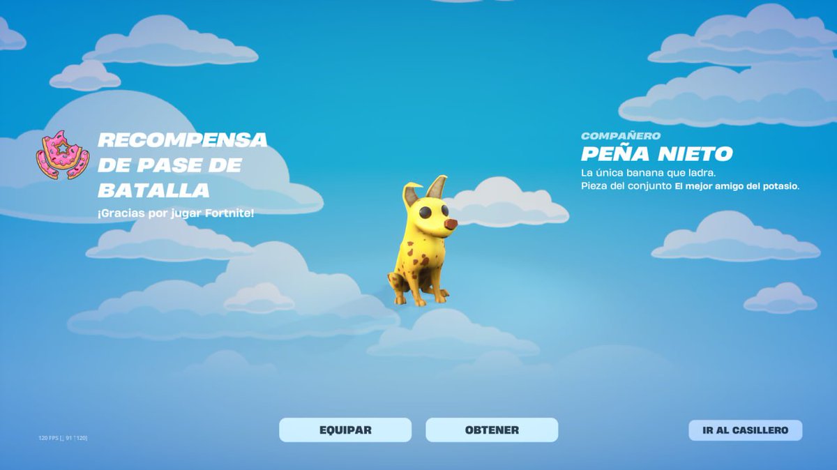 FoxyFunday's tweet photo. @Fortnite_ES https://t.co/ct0gv8n7bj