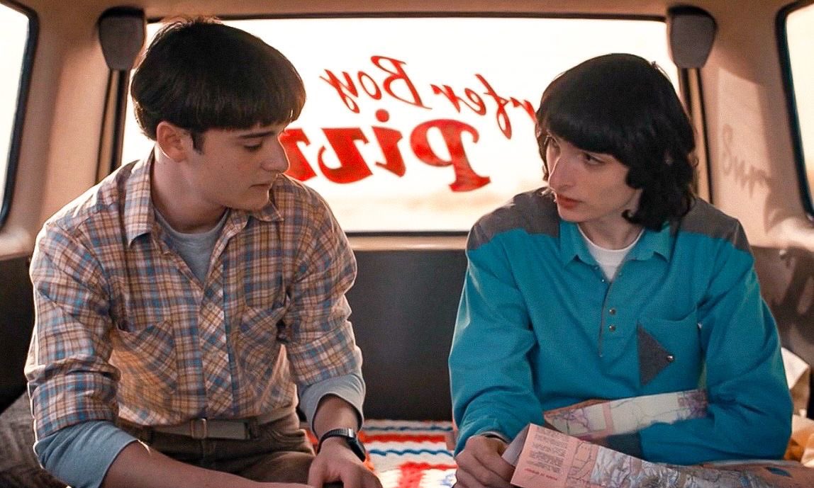 Nick and Charlie as Byler 🤭🍂

Stranger things is coming soon but I had always had this idea of drawing our boys as Will and Mike so here it is hehe