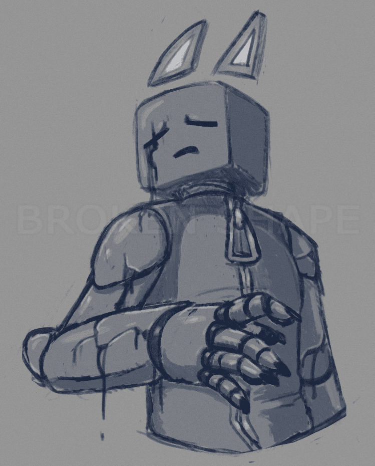 Don't have much time to draw, so have a random sketch

#JustShapesAndBeats #JSAB