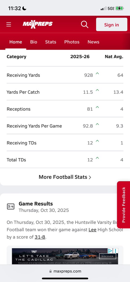 hudl.com/v/2T8Tpz . Coaches #1 in 7A in yards 81 recs, 12 tds . 3.4 G.P.A Come check this student athlete out ! <a href="/ToughOn/">Tafon Mainsah</a> <a href="/DrewCasa_/">Drew Casa</a> <a href="/CoachUno1/">Courtney Williams</a> <a href="/CoachW_Edwards/">Willie Edwards</a> <a href="/Coach_wright23/">Daniel Wright Jr.</a> <a href="/DFranks24/">Dominique Franks</a> <a href="/DontezByrd/">Coach Byrd</a> <a href="/coltonedwardsFB/">Colton Edwards</a> <a href="/nbaker2_/">Nick Baker</a>