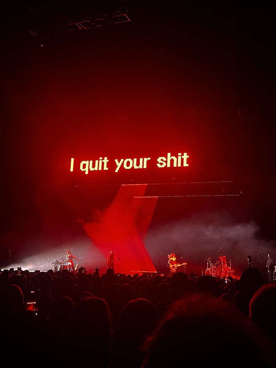 Haim always superb. However I now worry less about the drink pricing and the ease of parking at a venue.