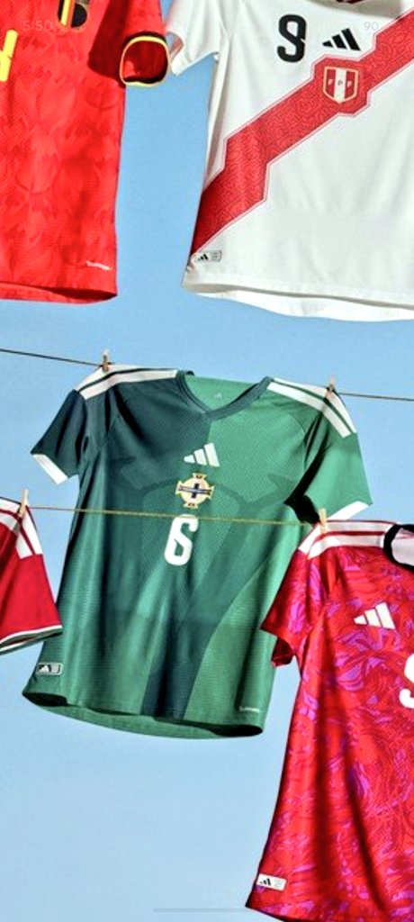 Northern Ireland shirt collector tweet media