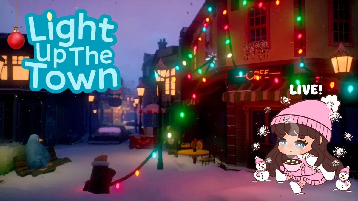 ˗ˋˏ LIVE NOW!  ˎˊ-     

  Happy November, we're getting cozy as we play Light Up the Town Demo, then we'll continue more Miitopia! Any support is always appreciated ♡       

 ⋆🎄| ttv littlejeka