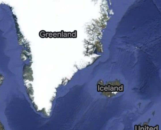 Greenland being covered in ice and Iceland being green will forever be crazy to me