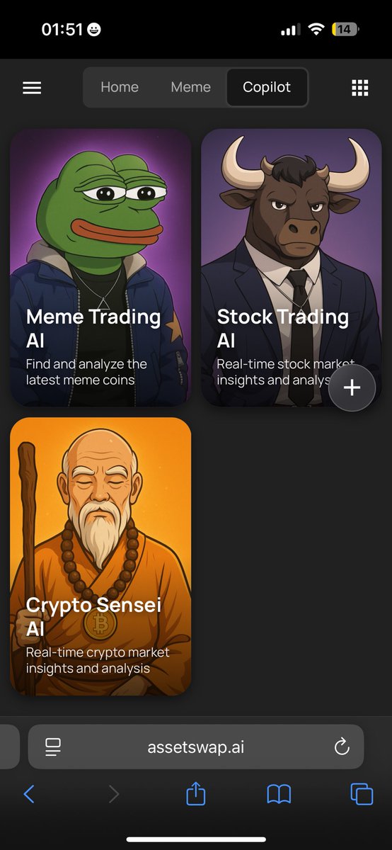 🚀 New version is LIVE

We spent weeks crafting the most powerful AI dashboard ever — built to analyze everything: markets, stocks, crypto, prediction data — and give you only what matters.

Your new AI copilot for finance is here.