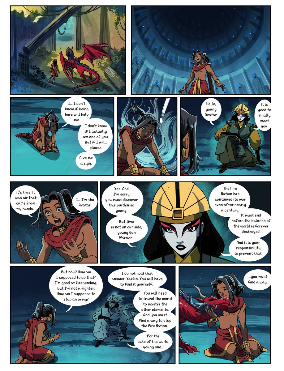 xolo_aau's tweet photo. The day Yaxkin met Kyoshi, illustrated by @maum0raart.
#AvatarTheLastAirbender #sunwarrior https://t.co/j80NFwwLPj