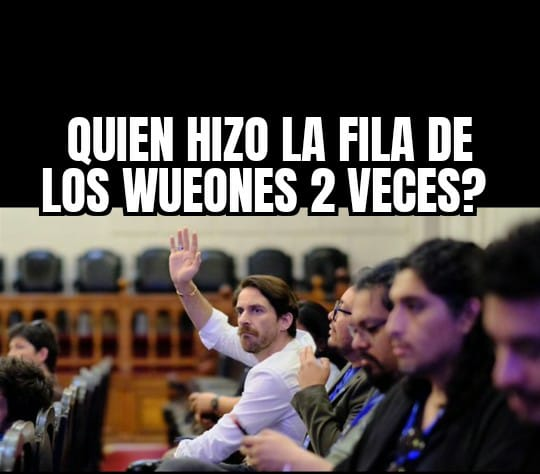 <a href="/gonzalowinter/">Gonzalo Winter 🇨🇱</a> El comentario weón del día, del Gran WEONZALO. No merece más comentarios. Prepárate el próximo año para habitar Punta Peuco CTM.