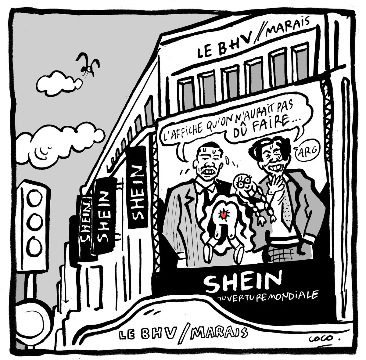 Shein ouvrira ses portes demain, mercredi 5 novembre, au BHV, malgré le tollé que cette annonce avait provoqué.

Ces dernières semaines, les polémiques autour de la marque chinoise d’ultra fast fashion s’enchaînent. Dernière en date : samedi 1er novembre, la répression des