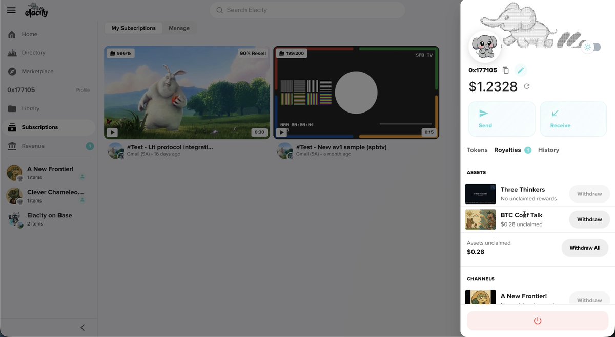Universal USDC based system with <a href="/ParticleNtwrk/">Particle Network</a> coming soon. Buy and trade audio and video content markets from over 11+ chains with smart wallets. Pay in USDC, USDT, BTC, ETH, SOL, settled immediately in USDC for creators, all non-custodial. 

The only way Web3 evolves is with