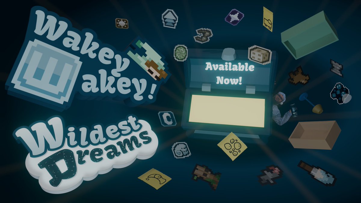 MoonJamGames's tweet photo. The Wildest Dreams DLC is available now! This is a FREE update for everyone and is accessible after you have beaten all 45 dream mode levels.

We hope you enjoy the 5 expansive new levels &amp; 15 new costumes and achievements to play and collect!

Steam Page: https://t.co/2v2soEtom8 https://t.co/Xqn1cgwLXJ