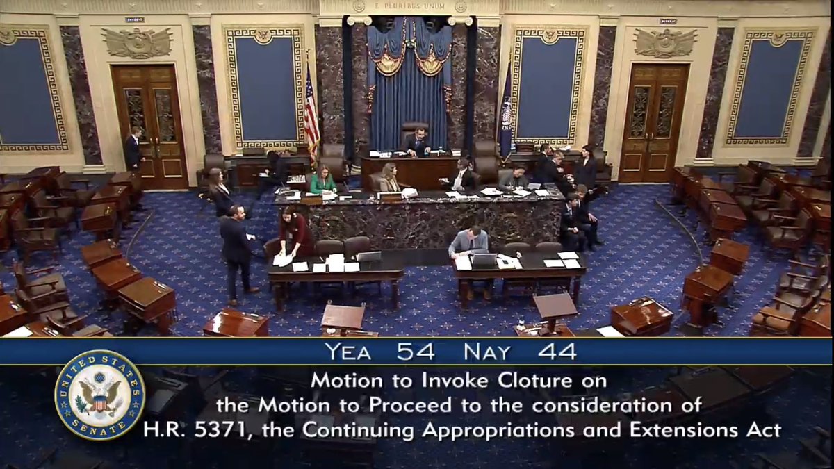 dondimetri's tweet photo. What a surprise 🙄🙄🙄 Democrats in the Senate have once again voted not to pass the clean CR and reopen the government to pay federal workers. #Conservative #federalworker #nopay #shutdown2025 https://t.co/qBVWzXjVcE