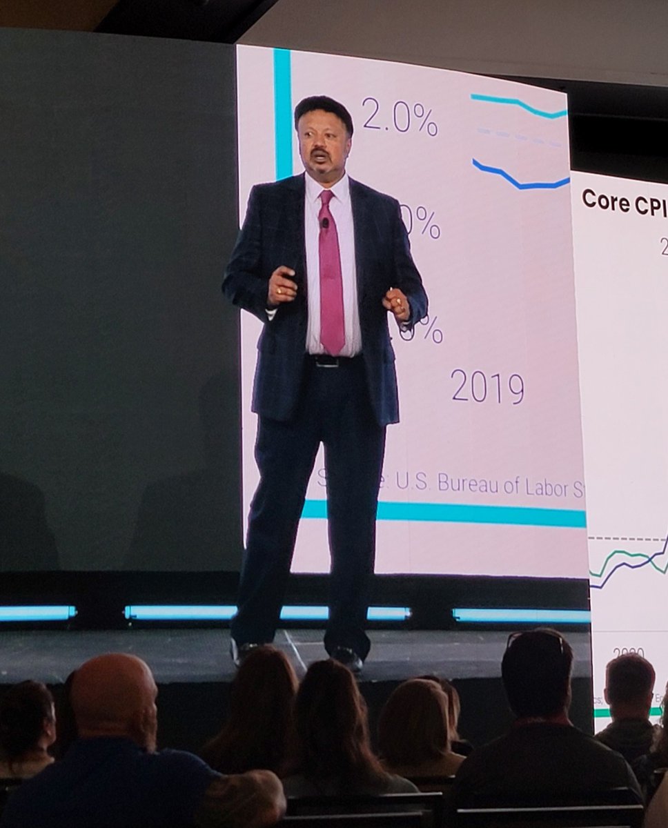 cmicsoftware's tweet image. Dr. Anirban Basu, Chairman &amp;amp; CEO of Sage Policy Group delivers this year’s Industry Keynote, &quot;Monetary Masala,” sharing a KPI-driven economic outlook and its implications for the construction industry in the year ahead.

Designed to provide attendees a comprehensive experience,…