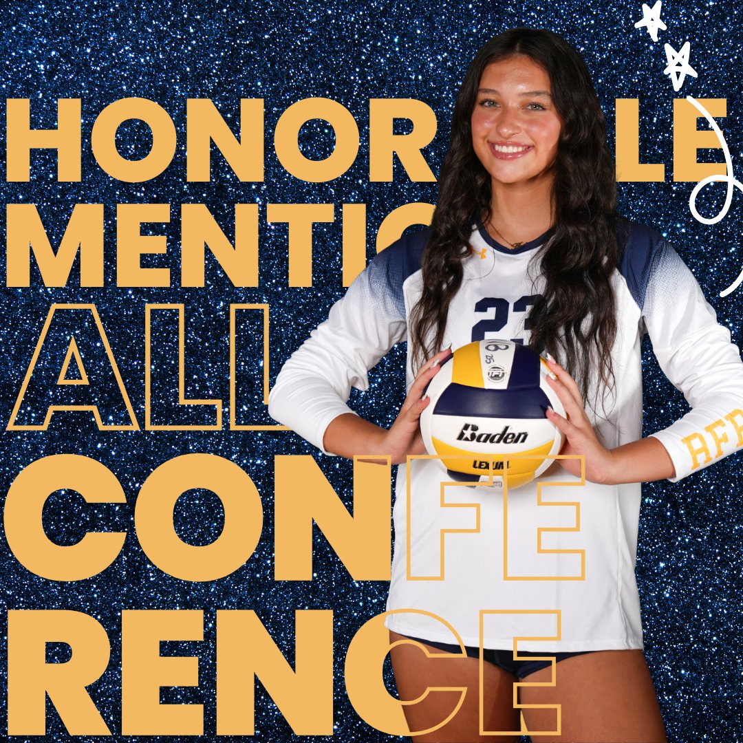 Congrats to junior Hailey Cruz on being selected Second Team All-District and Honorable Mention All-Conference!