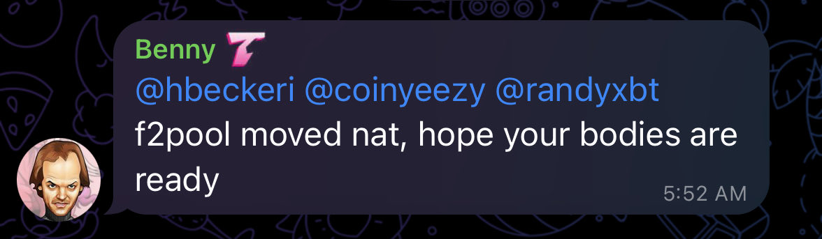 NAT <a href="/f2pool_official/">f2pool 🐟</a>