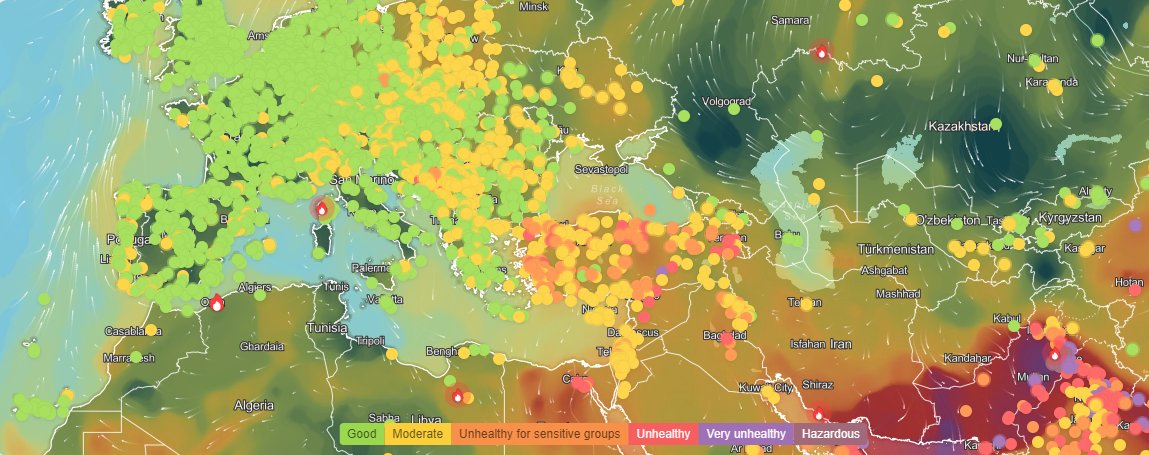 Ülkenin havası bile avrupa sonuncusu. Hava lan hava. O bile kötü