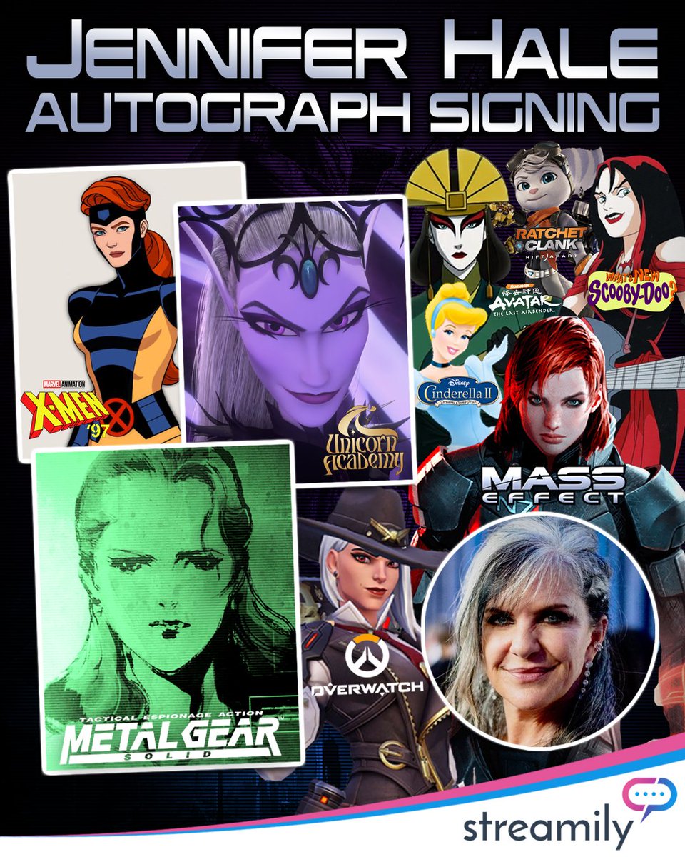 StreamilyLive's tweet photo. Join Jennifer Hale and the Mass Effect cast for a special N7 Day signing event! Off-camera signing ends November 14th - grab your prints while you can!
https://t.co/knxbPIdLmy
#N7day #MassEffect #Shephard #N7 #autograph #JenniferHale https://t.co/MMN2FYqQE8