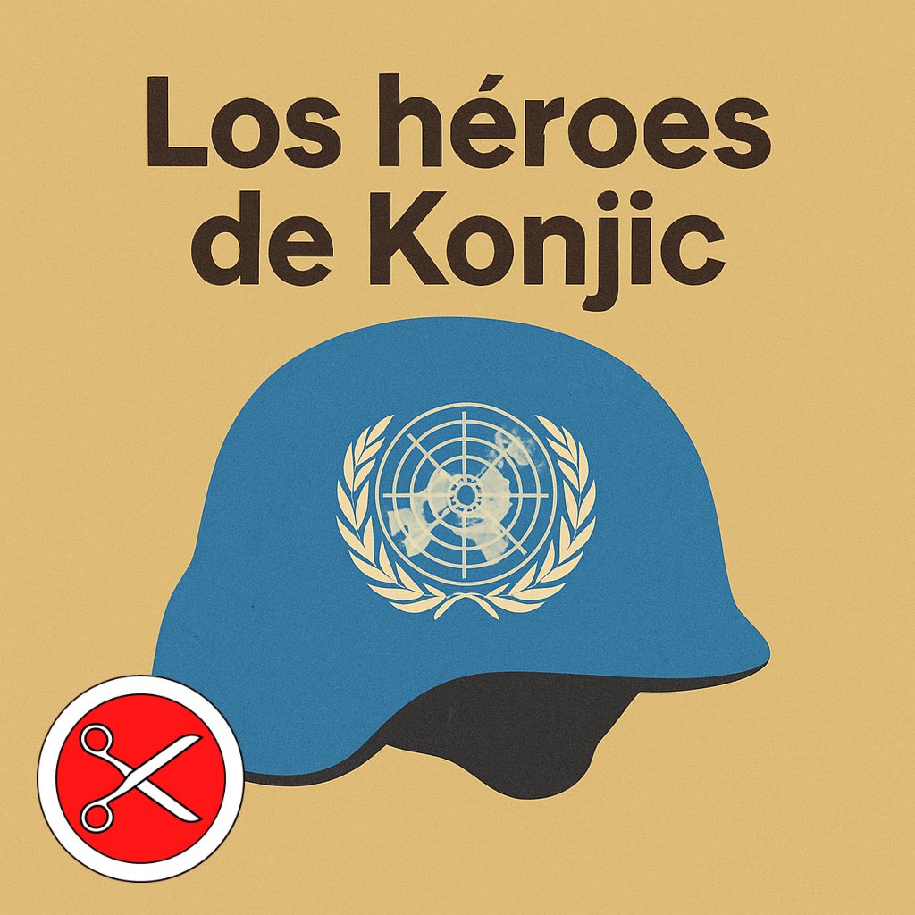 CPLSPodcast's tweet photo. 🇺🇳 Año 1993, guerra de los Balcanes, 35 legionarios españoles destinados como cascos azules de la ONU se convierten en héroes en la pequeña localidad de Konjic

🎧 👉🏻 https://t.co/p2muBtYps9

#podcast https://t.co/yYyrKOmyM7