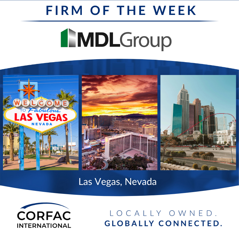 CORFACIntl's tweet image. 📢 Are you ready to do business in the Las Vegas, Nevada area? 🌴

Connect with our local affiliate, MDL Group/CORFAC International, today! 👉 ow.ly/jRFy50XeY8G

#CORFAC #thinkCORFACfirst
@mdlgroup