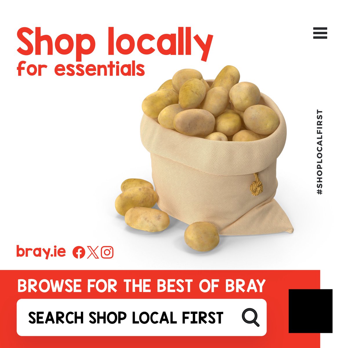 bray_ie's tweet image. Now more than ever, we’re asking our community and visitors to shop in-store locally for essentials. Every purchase helps protect local jobs, support businesses, and keep #Bray’s economy strong.

#ShopLocalFirst #WinterInBray #LoveBray #Bray #BestOfBray