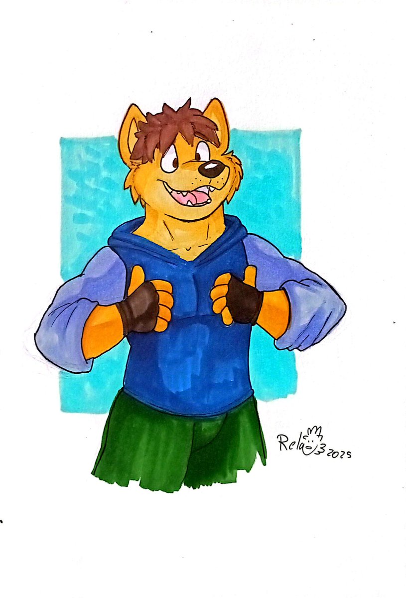 Last week was #confuror =3
It was my first time at a furry convention, it was a blast :3 "thump up"
Especially the special guests for this time, "double thump up" 
I was able to finally organize everything I got at the confuror n3n wait for the pictures ;3

Art by <a href="/Relaxelis1/">🐺 Relaxelis 🐊 COMMS OPEN</a>