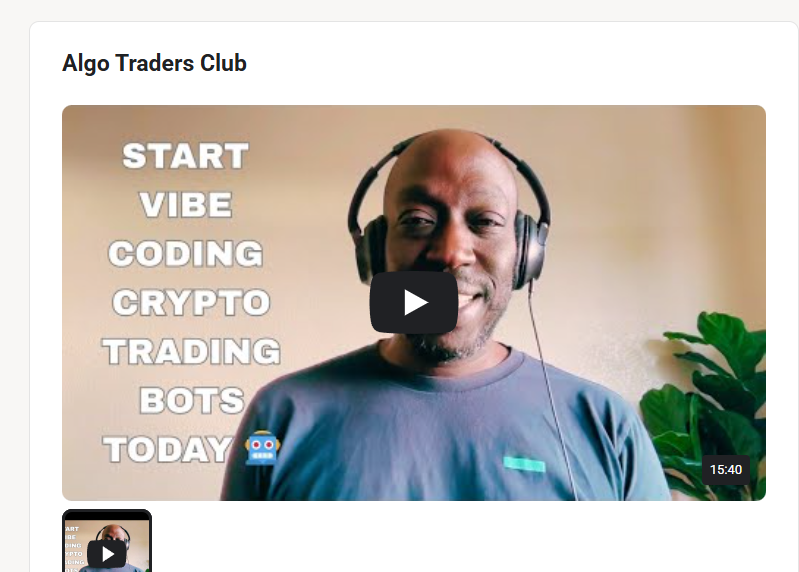 GerardGamba's tweet image. Dev is @diopfode , previously worked on @AlgoTradersClub . He&apos;s live streaming now + pic matches the person on stream lol