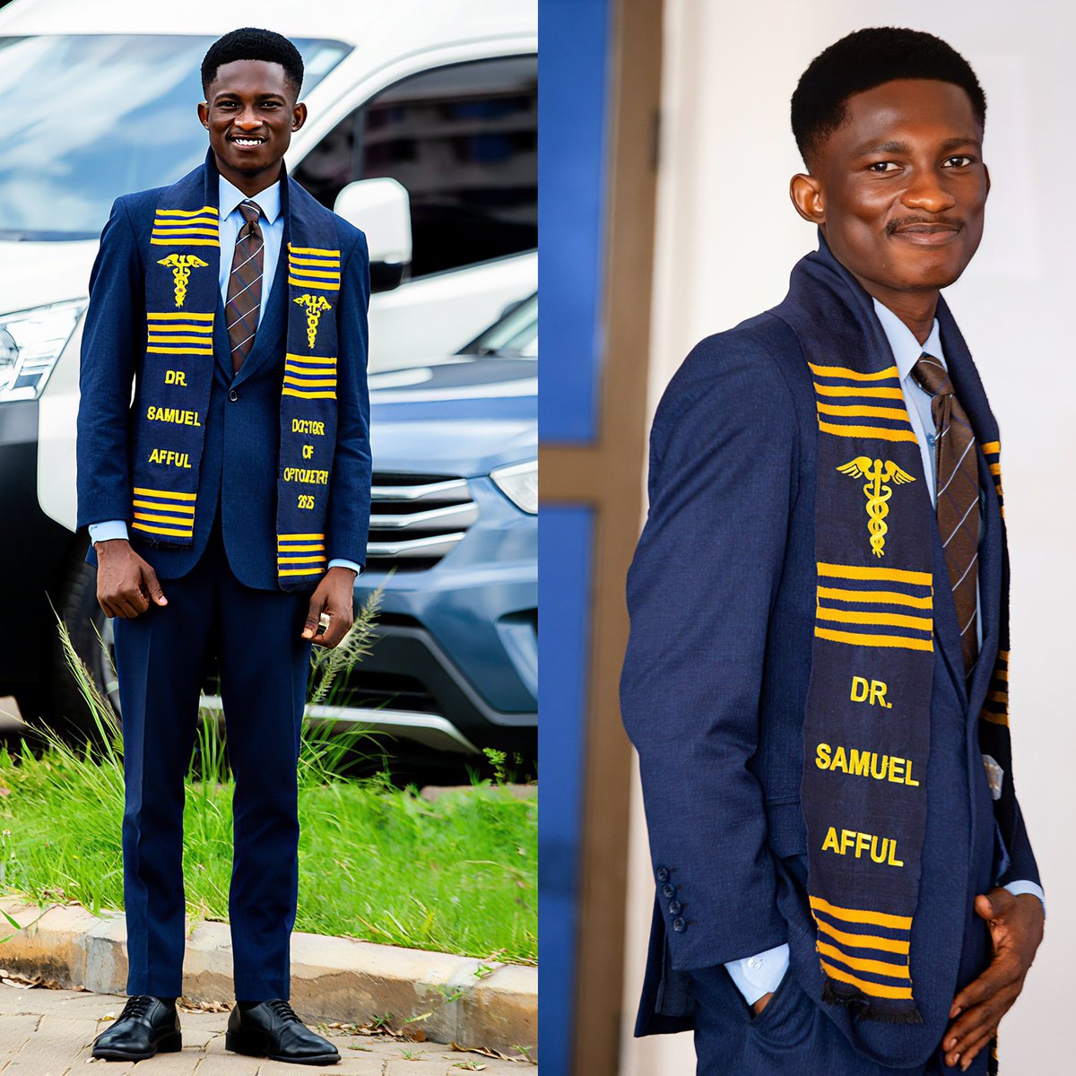 Samuel Addae Afful, former KNUST  SRC Vice president of the 64th SRC administration,today has been inducted and sworn in by the Allied Health Professional Council, following his six years studies as a Doctor of Optometry.
Congratulations Dr🎉

#KNUSTGazetteBulletin ||