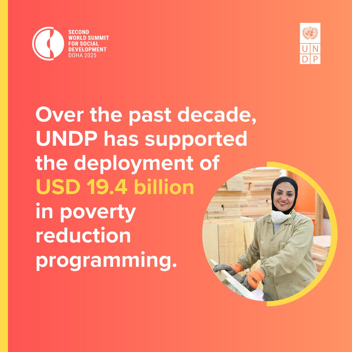 UNDP's tweet photo. Nearly 60% of workers globally are informal, many women and youth.

We are partnering with countries to expand access to IDs, finance, and social protection, helping informal workers move toward better jobs and greater resilience: https://t.co/GpPinO8V3i

#SocialSummit2025 https://t.co/tYSASwXOjM