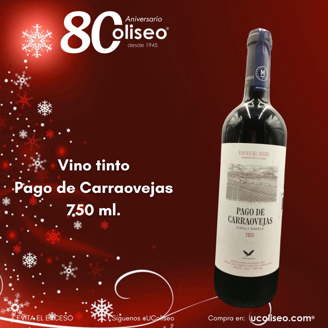 UColiseo's tweet photo. Un vino con armonía en la que conviven fruta fresca, recuerdos florales y sutiles puntos especiados.

El ensamblaje de tres variedades de uva: tinto fino, cabernet sauvignon y merlot, le otorgan su frescura característica.

Encuéntralo en https://t.co/B5QK35Wc7n https://t.co/GnqGSkdNG9