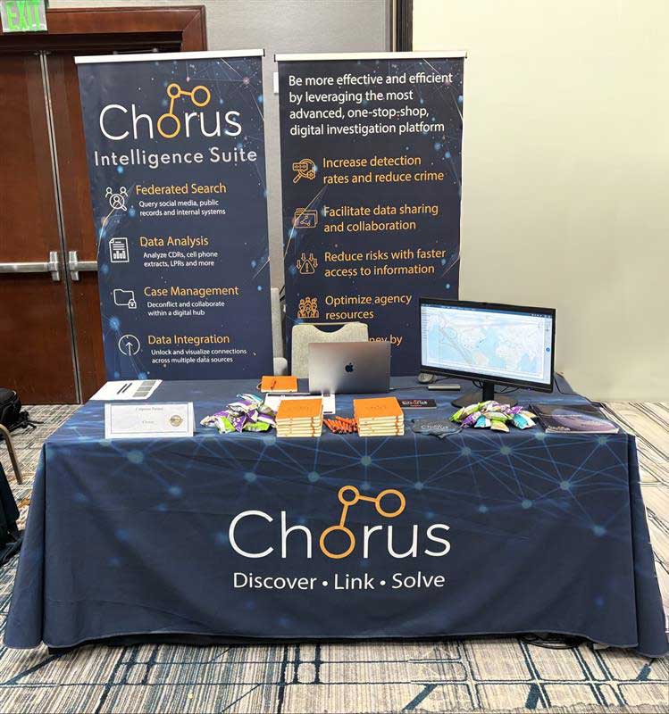If you’re not at NASDEA this week, don’t worry — you can still see the CIS in action!
Book a demo with one of our team members and discover how Chorus can help streamline your digital investigations. eu1.hubs.ly/H0pmGpP0