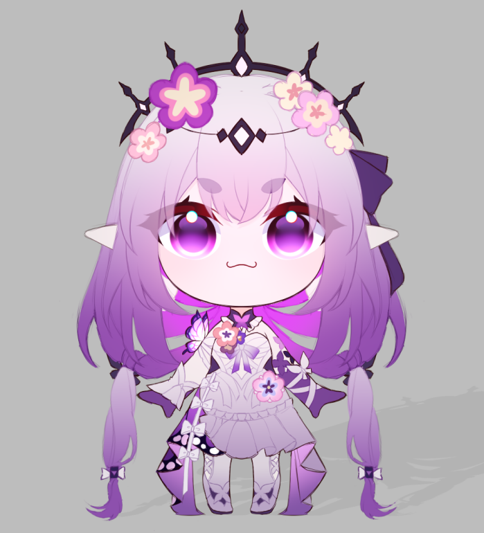 A quick little sketch of #Castorice 💜🦋I love her design so much! 

Should I draw more characters? 👀

#HonkaiStarRail