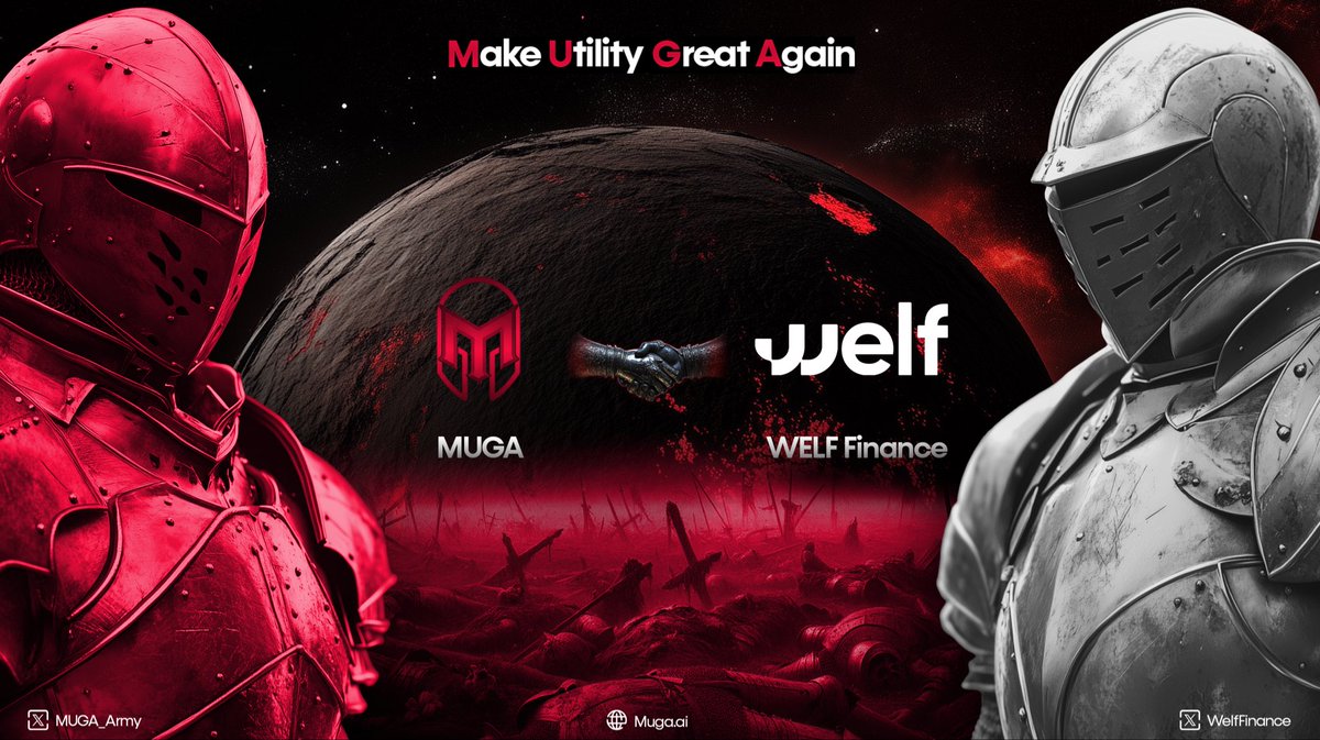 MUGA Army,

We’re excited to announce our new partnership with <a href="/WelfFinance/">Welf Finance</a> who join as a financial partner, bringing expertise in compliance, structuring, and real financial results to help projects and investors grow with confidence. 

As the MUGA Dapp and Ecosystem is built