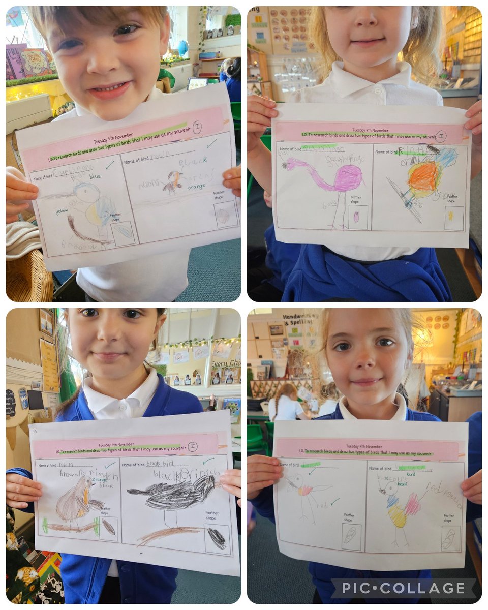 stjosephskly's tweet photo. Elder Class worked really hard this afternoon researching birds. We looked closely at colours and feathers to inspire our own bird designs, ready for our sewing project! 🪶🧵 #SJKdt #ElderClass https://t.co/DPUAaSd9kK
