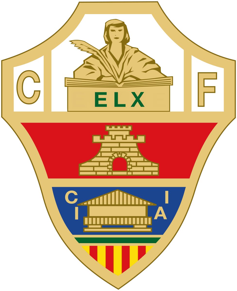 Entre 1964 i 1985 l'Elx CF va portar la senyera en el seu escut. Després del canvi d'escut de l'any 1986, mai més l'ha tornada a lluir. Vos agradaria que la recuperàs?

Aquí teniu com es podria veure l'escut actual amb la senyera i també amb "Elx" en comptes de "Elche".