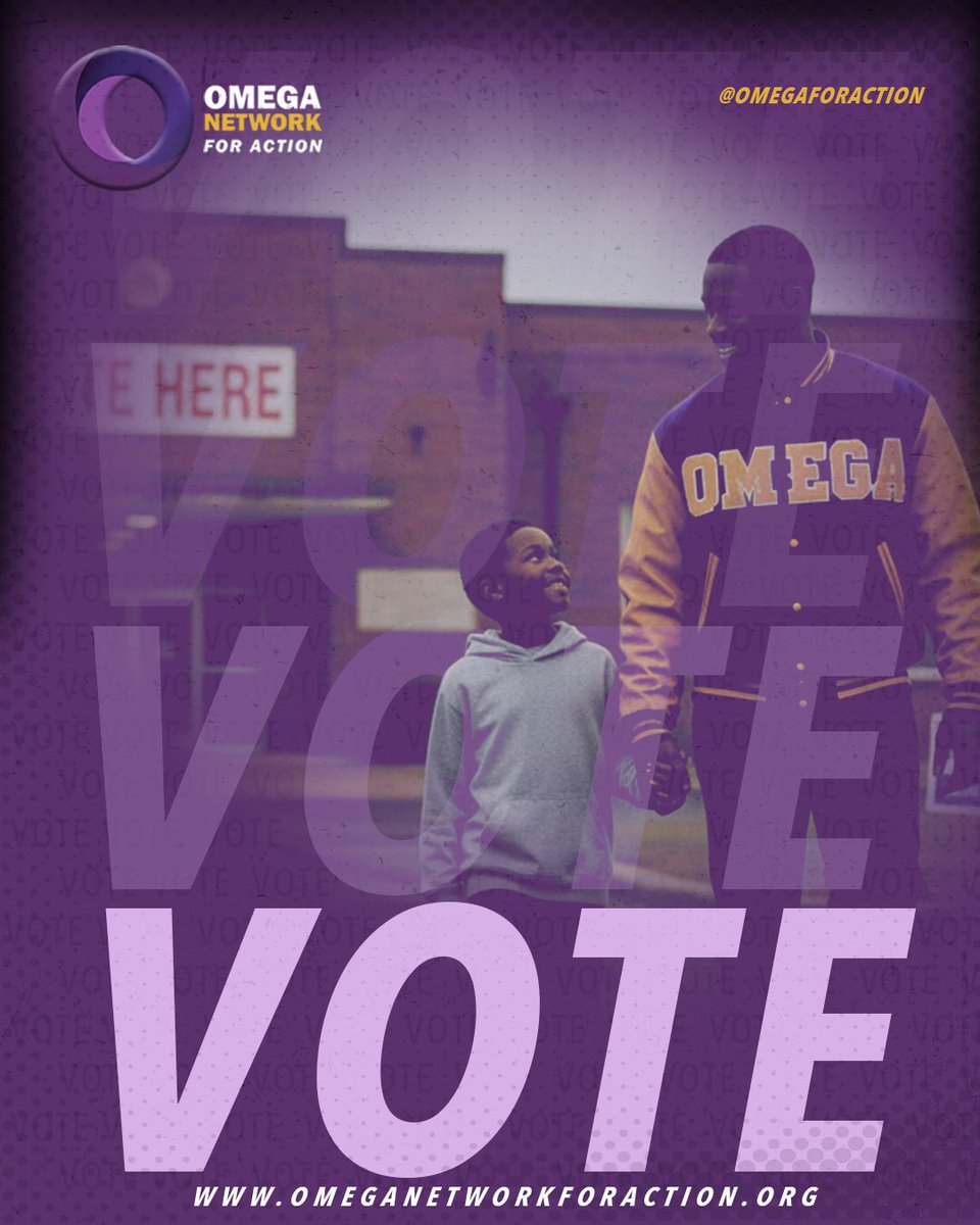 omegaforaction's tweet image. Your vote is your voice, and it shapes the future of your community and beyond. Every race matters—make your voice heard in every election!  #election2025 #ElectionDay #OmegaForAction