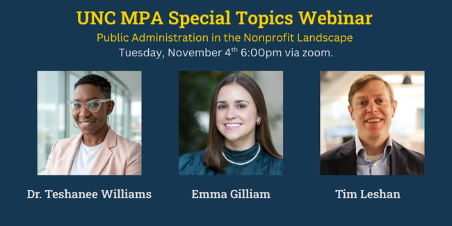UNC MPA Program tweet media