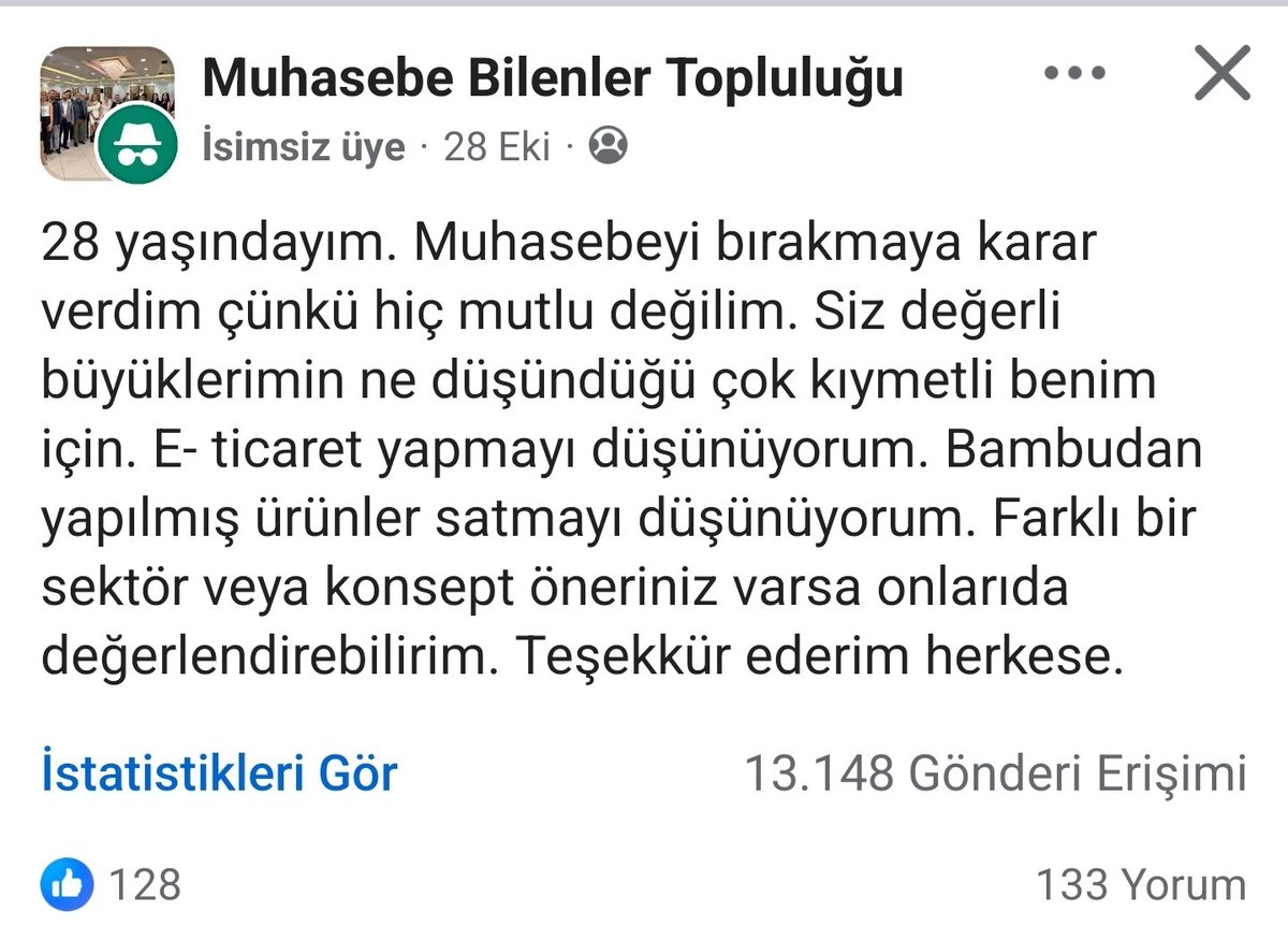 Sn. <a href="/memetsimsek/">Mehmet Simsek</a> Grubumuza gelen bu iletinin müsebbibi siz ve sizin zihniyetinizde olan Burokratlariniz (iclerinde saygi duydumlarim da var onlari tenzih ediyorum...)

Meslegi yapilamaz, insanlarin artik gelmek istemedigi ve bulasanlarin da biraktigi bir hale getirdiniz ve bu