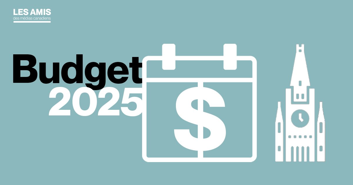 📰 Le jour du budget 2025 est arrivé.

Nous surveillons de près :
✅ le soutien à la radiodiffusion publique
✅ la fin de la brèche publicitaire étrangère
✅ l’investissement dans la culture et les nouvelles locale

On vous explique tout cette semaine.
#Budget2025