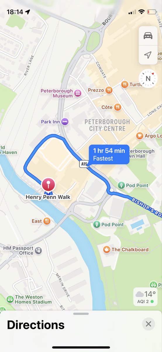 antonalog's tweet image. Happened to walk past this spot a couple of weeks ago, didn't realize it had a resident stabby psycho making news headlines. Fucking hell mate Pboro's gone downhill.