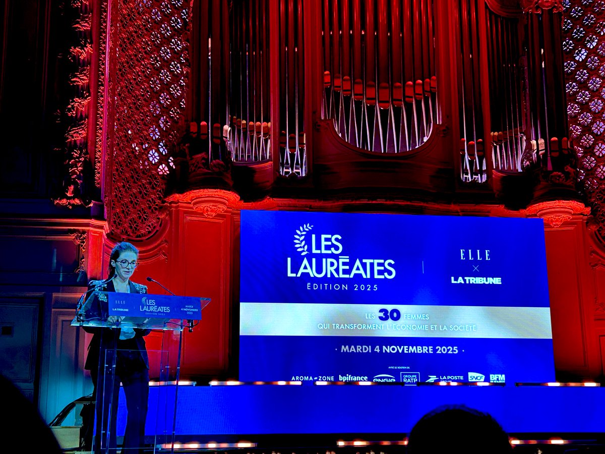 isabelle_blin's tweet image. Au prix « Les Lauréates » de la Tribune et Elle, @auroreberge rappellent que les femmes ont de l’ambition et qu’elles dépassent les frontières scientifiques, culturelles, économiques. Bravo aux 30 lauréates !