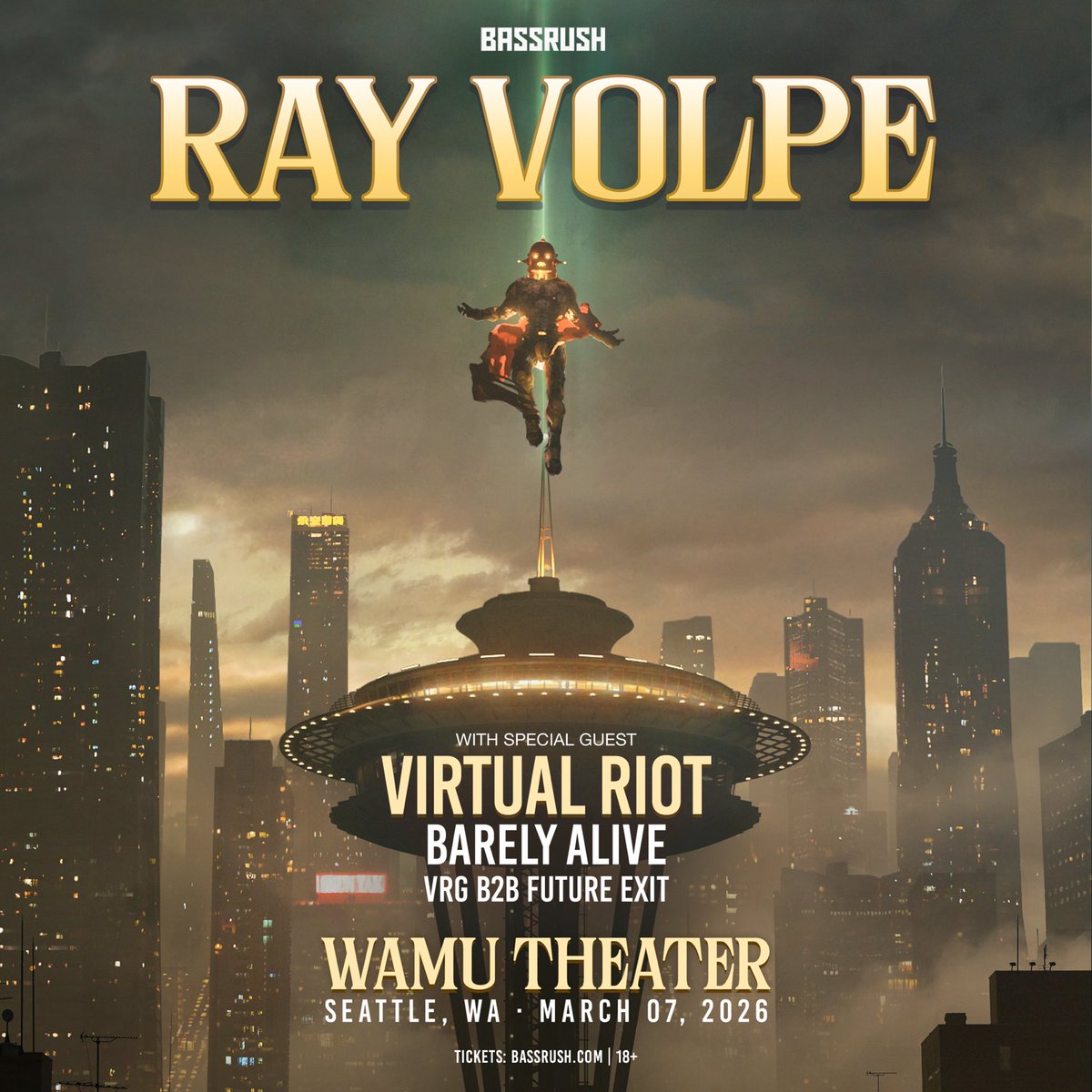 futureexitCAN's tweet image. SEATTLE • MARCH 7TH

B2B @vrgmusic FOR @rayvolpe 

LET’S DO THIS WOOOOOOO🧪

@insomniacevents