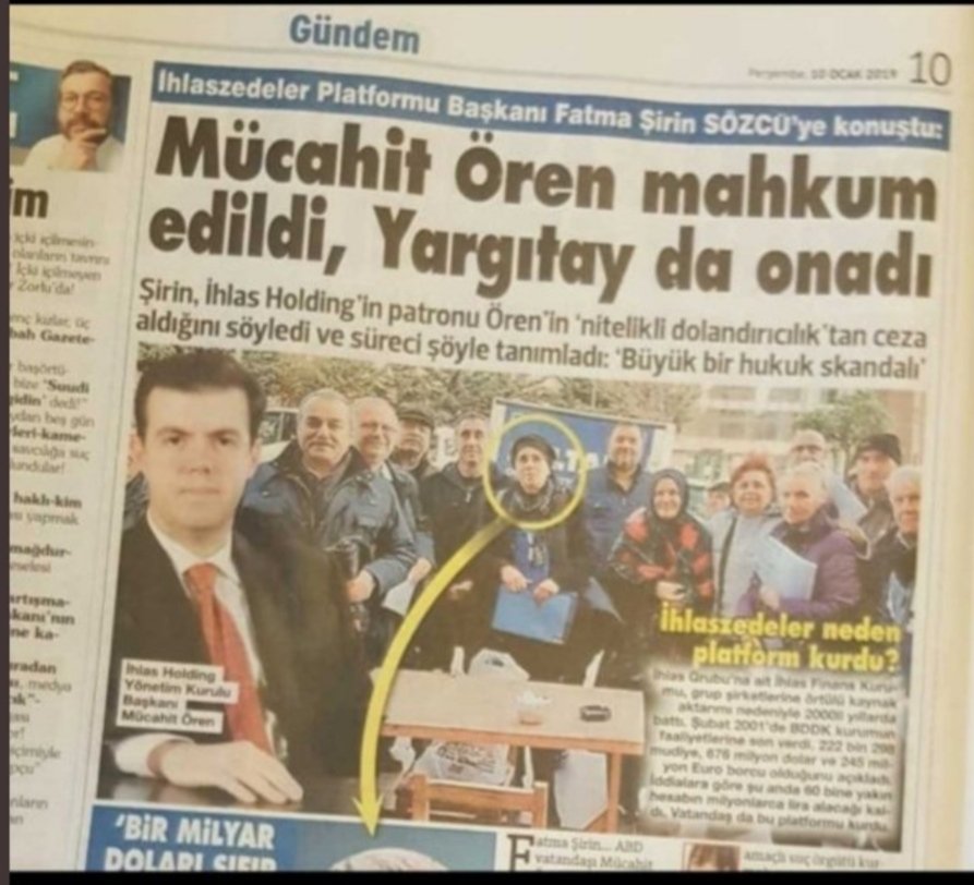 <a href="/tcbestepe/">T.C. Cumhurbaşkanlığı</a> <a href="/RTErdogan/">Recep Tayyip Erdoğan</a> #İhlasFinansÖdemePlanıYalanOldu!
5 YILDA BİTECEK TASFİYENİN 25 YILA UZAMASINI NE VİCDAN NE #HUKUK NE DE #ADALET KABUL EDEBİLİR Mİ?
<a href="/RTErdogan/">Recep Tayyip Erdoğan</a> <a href="/yilmaztunc/">Yılmaz TUNÇ</a> <a href="/omerbolatTR/">Prof. Dr. Ömer Bolat</a> <a href="/AliYerlikaya/">Ali Yerlikaya</a> <a href="/eczozgurozel/">Özgür Özel</a> <a href="/MDervisogluTR/">Müsavat Dervişoğlu</a> <a href="/ComezTurhan/">Turhan Çömez</a> <a href="/cenginyurt52/">Cemal Enginyurt</a> <a href="/hulusiakarmedya/">Hulusi AKAR</a> <a href="/ticaret/">T.C. Ticaret Bakanlığı</a> <a href="/adalet_bakanlik/">T.C. Adalet Bakanlığı</a>