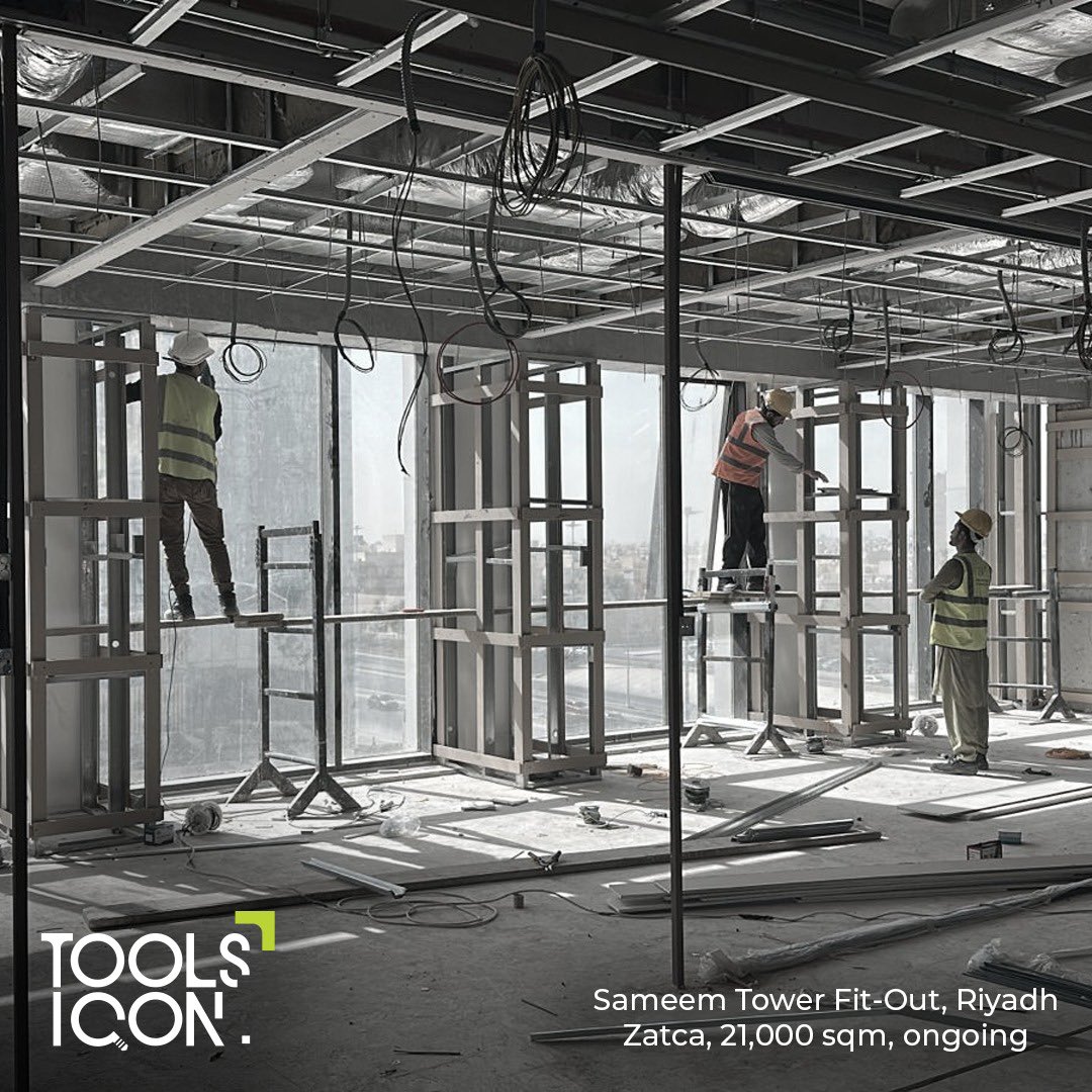 ToolsIcon's tweet image. Tools Icon is proud to lead the Fit-Out works for Sameem Tower in Riyadh a 21,000 sqm landmark of precision, innovation &amp;amp; design excellence.

Stay tuned something remarkable is taking shape.

#ToolsIcon #SameemTower #FitOut #Riyadh #Construction #DesignExcellence #Innovation