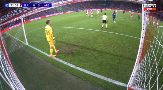 Mbappe se ve un poco raro hoy.