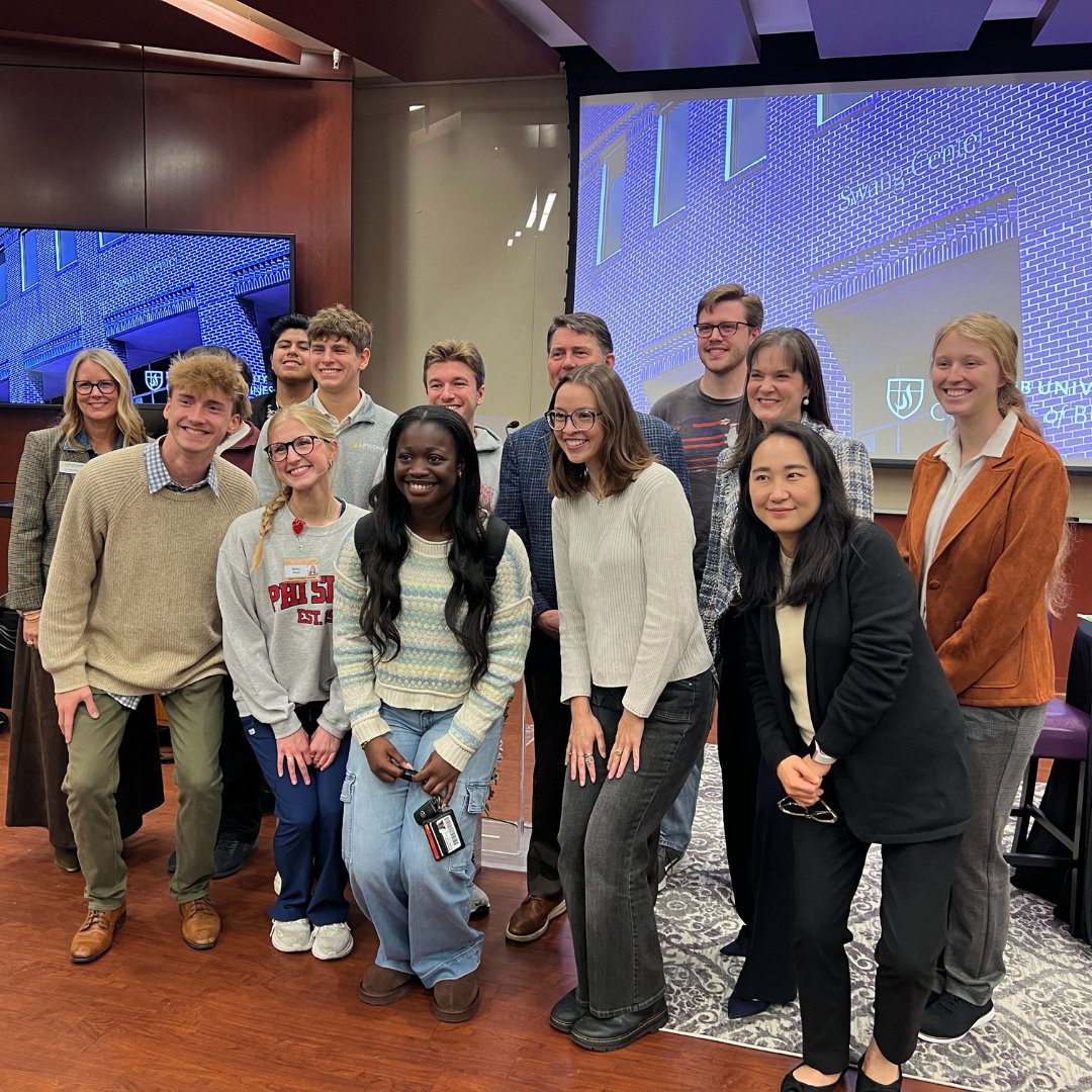 Grateful to host TN State Senator Shane Reeves at today’s College of Business Chapel. He challenged us to lead with credibility in every conversation, decision, and relationship. Thank you, Sen. Reeves, for investing in our students this morning and for sharing your wisdom!