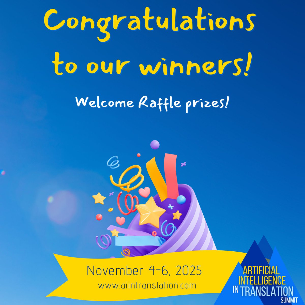 techforword's tweet image. Congratulations to our winners!

🏆 Jochen Schäfer
🏆 Mariluz Ponce
🏆 Pénélope Poirier
🏆 Mariela Davidow
🏆 Andrea Sacchi
🏆 Ana Louro
🏆 Lina Gutiérrez Escribano
🏆 Becca Webley
🏆 Laura Piotter-Karnad
🏆 Margret Rand

PS. Congratulations, everyone!

#Prizes #xl8 #Winners