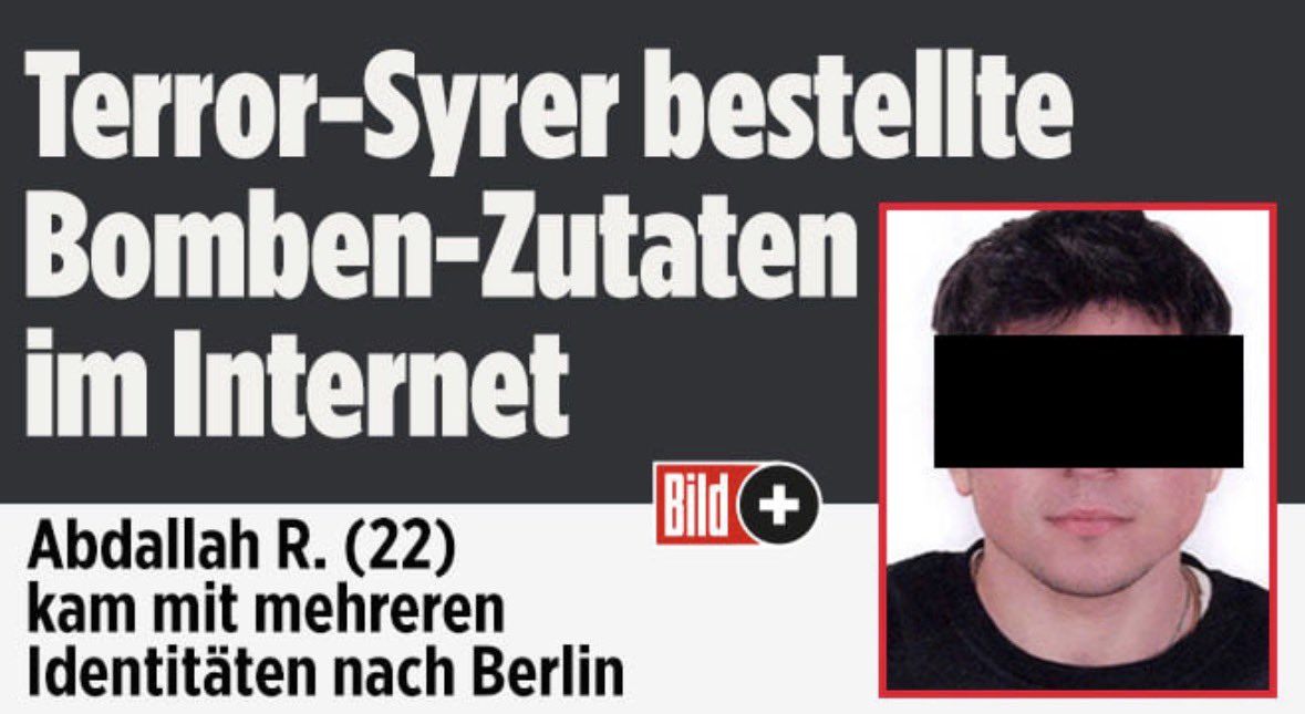 „Abdallah R. kam mit mehreren Identitäten nach Berlin.“ 

Wie kann das sein? 
Ich hab die Schnauze so voll, ganz ehrlich!