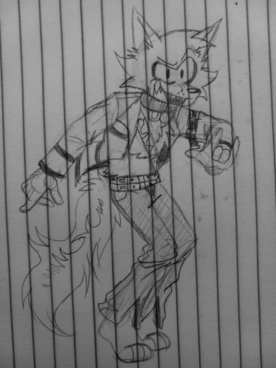 Tantanium_Flare's tweet image. A simple drawing of @YanisP5's character, Doggo.